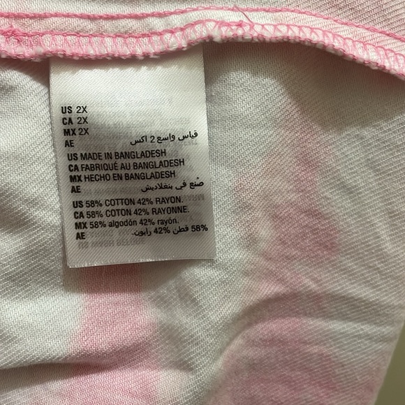 STYLE&CO PLUS: NWT, Women’s Size 2X mid rise Ankle pants, pink icing - Picture 6 of 6